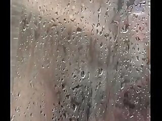 Hung Bull in shower